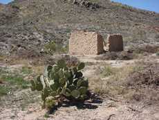 West Texas CR 2810 ruins