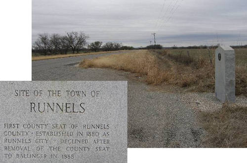 Runnels CityT x Centennial Marker