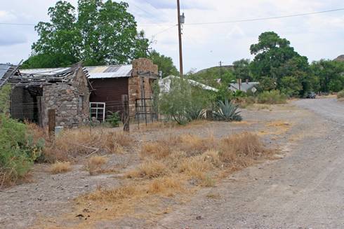 Shafter Texas mainstreet today 