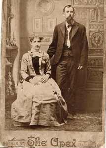 Francis Ella Frank and Margrette Ellen Barnes, Sipe Springs Texas
