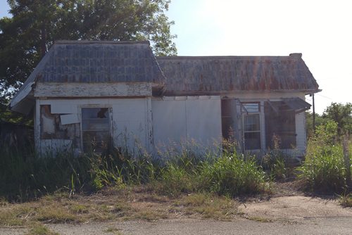 South Bend Texas - Abandoned  house