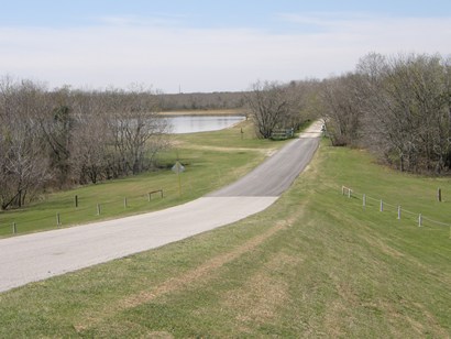 Addicks TX, Looking Into Barker Reservoir