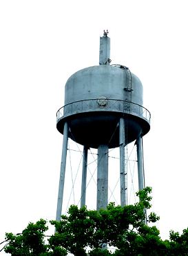 Anahuac , Texas water tower