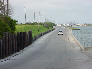 Texas - Aransas Pass seawall