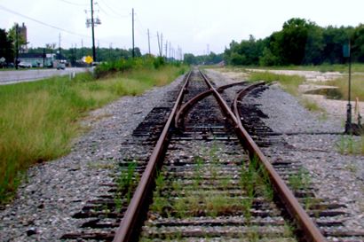 Arcola Texas railroad tracks