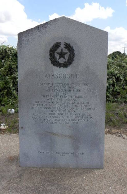 Atascosito Tx Centennial Marker