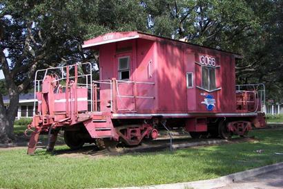 Bay City TX -  MoPac caboose