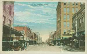 Pearl Street Beaumont Texas 1920s