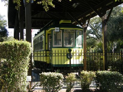 Bellaire Texas electric streetcar