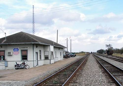 Bloomington, Texas depot