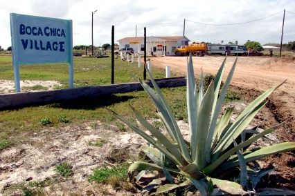 Boca Chica Village and store, Boca Chica Texas