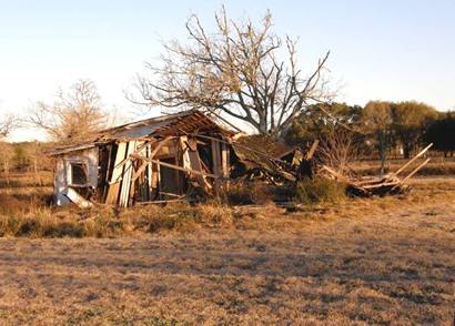 Buckeye Tx - Collapsed House