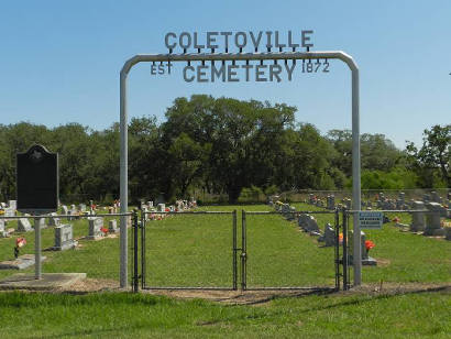 TX -  Coletoville Cemetery