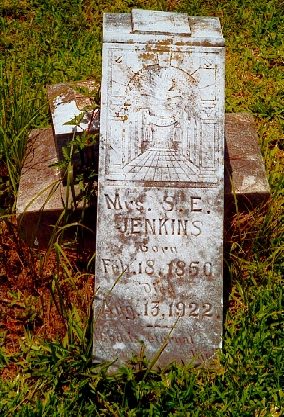 Jenkins tombstone 1922