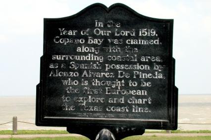 Copano Bay marker, Texas