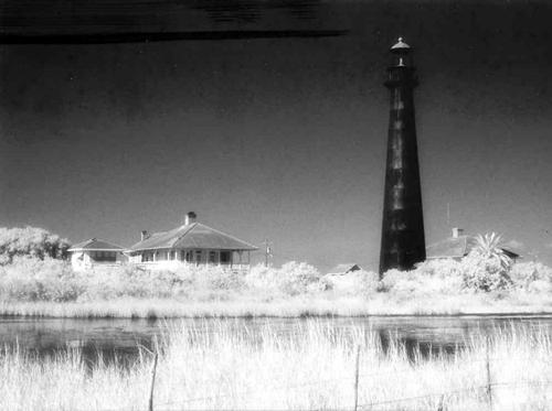 Bolivar lighthouse, Galveston, Crystal Beach, Texas