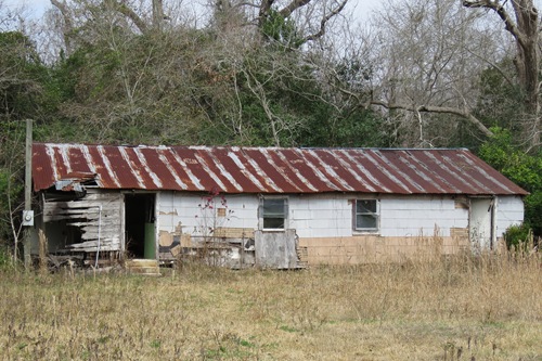 TX - Old Double Bayou Dance Hall on Eagle Ferry Rd.