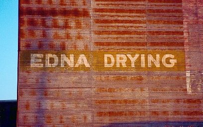 Edna TX - Edna Drying sign