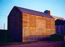 Grain elevator dryer, Edna, Texas