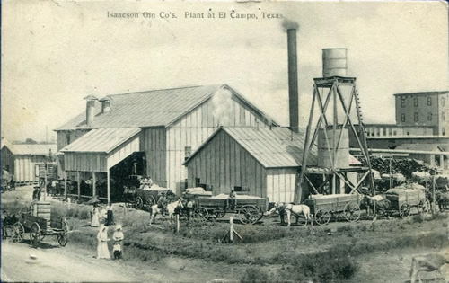 Isaacson Gin Co's. Plant at El Campo, TX