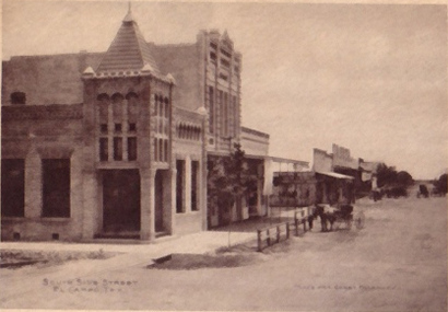  El Campo TX South Side St 1905