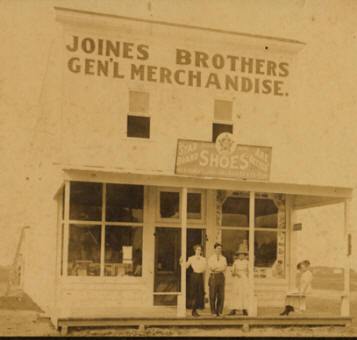 Francitas Texas Joines Brothers General Merchandis Store old photo
