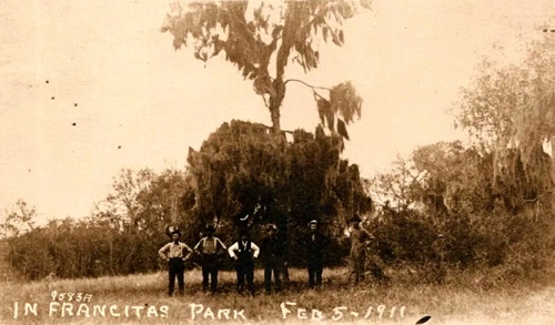 Francitas Texas - Francitas  Park, Jackson County old phto