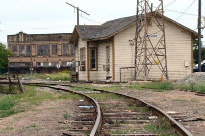 Gregory Texas old depot