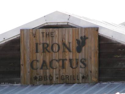 Hawkinsville Texas - The Iron Cactus