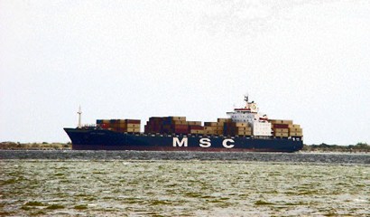 La Porte Texas cargo ship