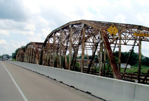 Liberty TX Old Trinity River Bridge 