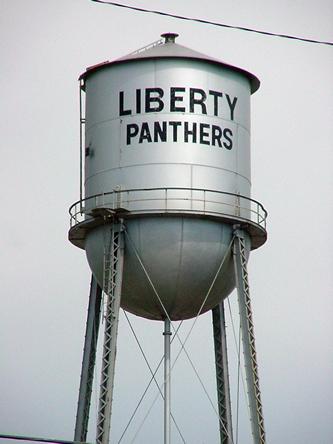 Liberty water tower, Texas