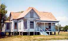 Texas gulf coast architecture 1910 home