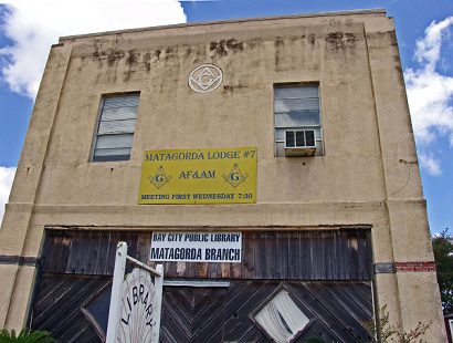 Matagorda Texas - Matagorda Masonic Lodge/Library