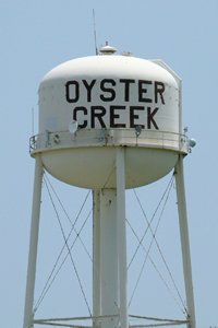 Oyster Creek, Texas water tower