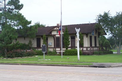 Pearland TX - 1890s Railroad Depot