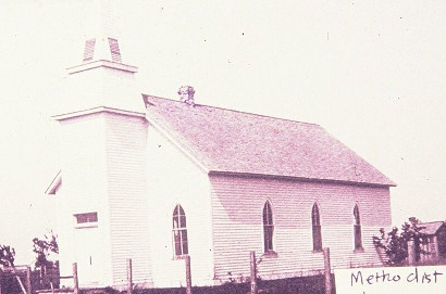 Pearland TX - Original Methodist Church circa 1915
