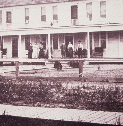 Pearland TX - Suburban Gardens Hotel circa 1904