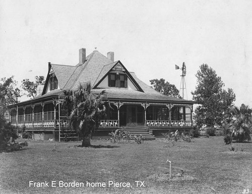 Pierce TX - Frank E. Borden Home
