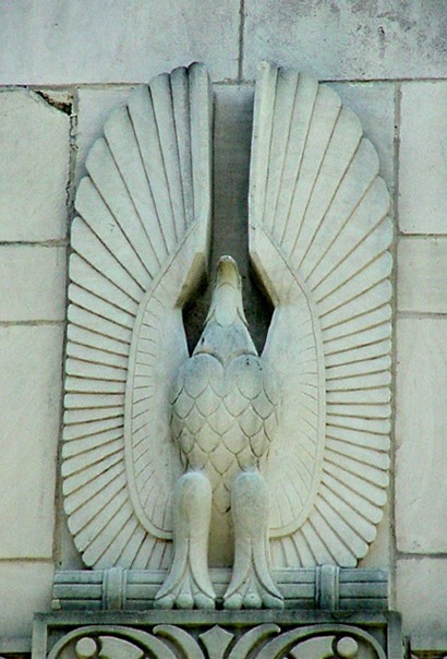 Port Arthur TX - Sub Courthouse  eagle