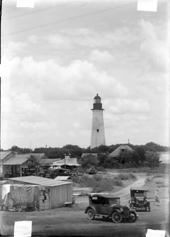 Port Isabel lighthouse, 1920s Texas