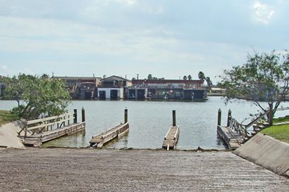 Port Mansfield Texas harbour boat ramp