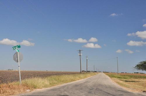 Rabb, TX - CR 40 sign