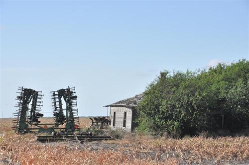 Rabb, TX - farm house with farm equipments