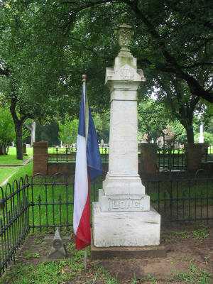 Morton Cemetery, Richmond, Texas - Jane Long grave