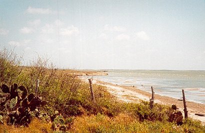 Riviera Beach Texas beach scene