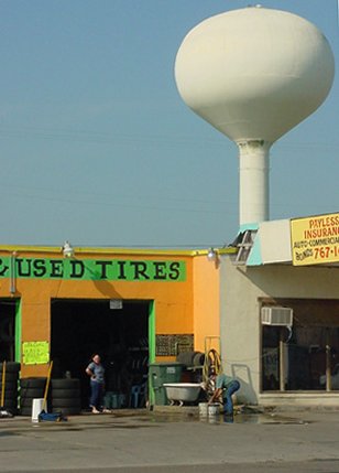 Robstown, Texas water tower