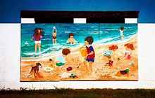 A Seadrift beach mural