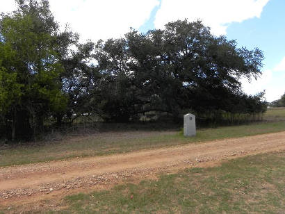 Site of Johnston-Huston Duel Texas Centennial Marker