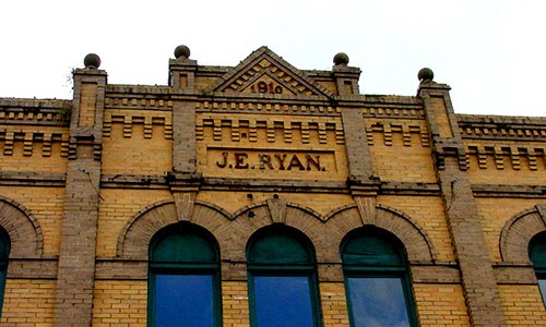 Victoria Texas J.E. Ryan 1910 downtown building